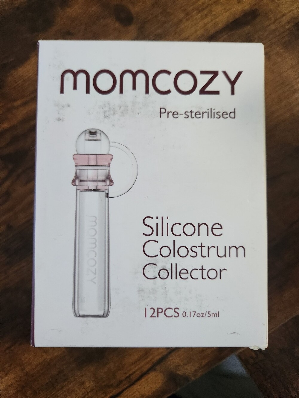 MOMCOZY Pre-sterilised Silicone Colostrum Collector 12PCS